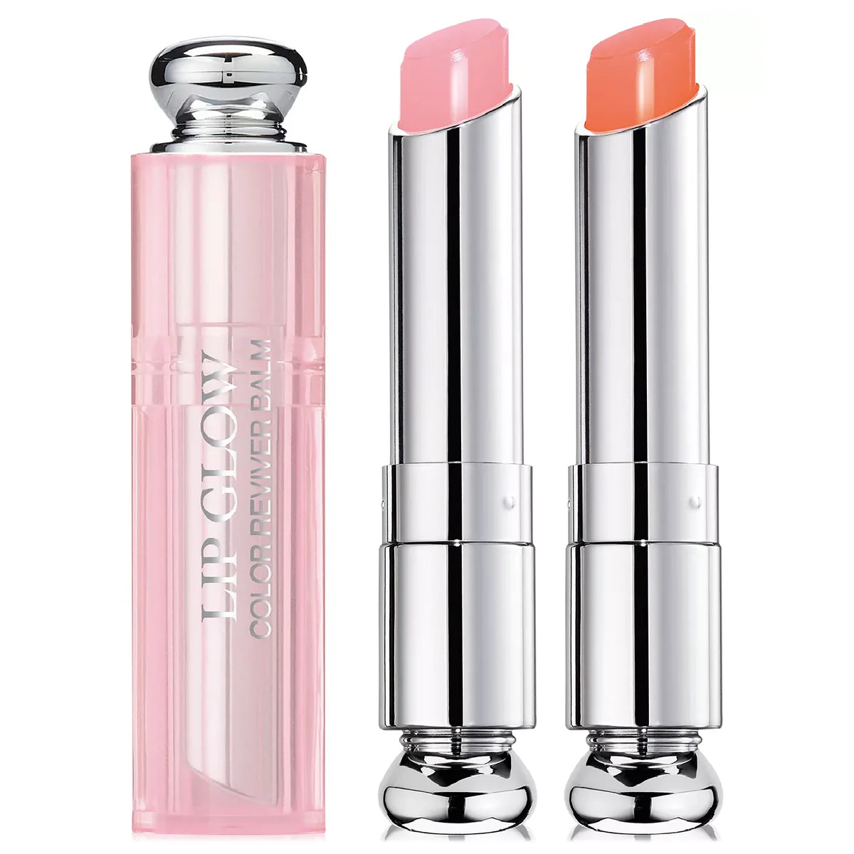 DIOR ADDICT DUO LIP GLOW PINK & CORAL LIP BALM 3.5G