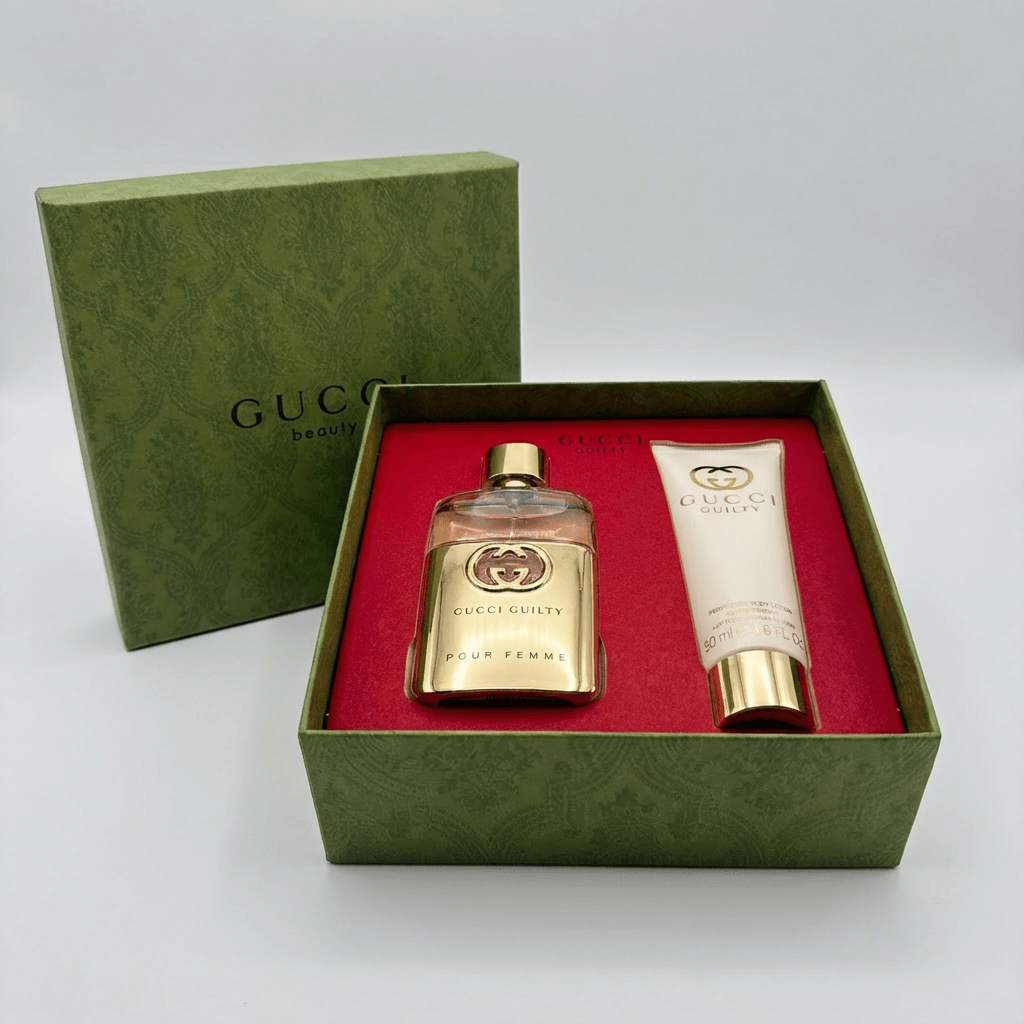 Gucci Guilty Pour Femme 2 Piece Gift Set: Eau De Parfum 50ml - Body Lotion 50ml