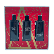 Giorgio Armani Code Pour Homme 3 Piece Gift Set: Eau De Toilette 15ml - Eau De Parfum 15ml - Parfum 15ml