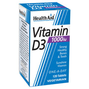 HEALTHAID VITAMIN D3 1000IU TABS 120'S