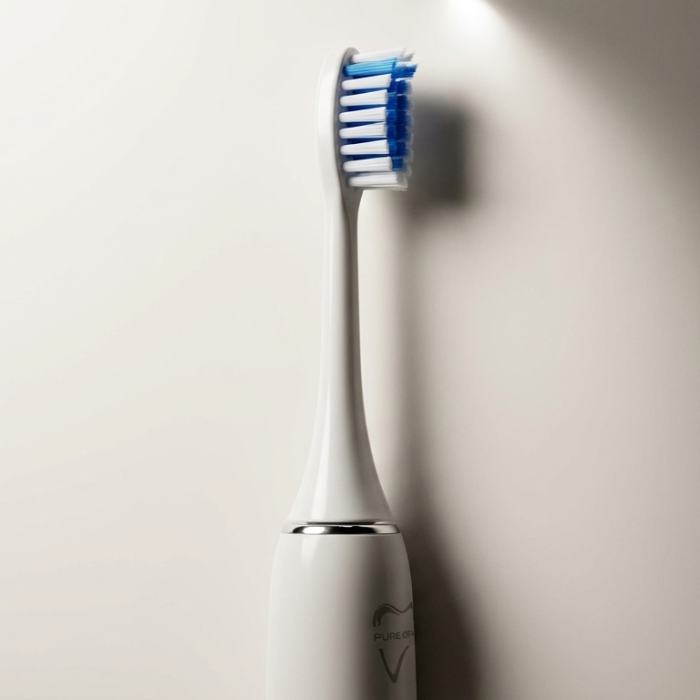 Pure Oral Sonic Toothbrush White