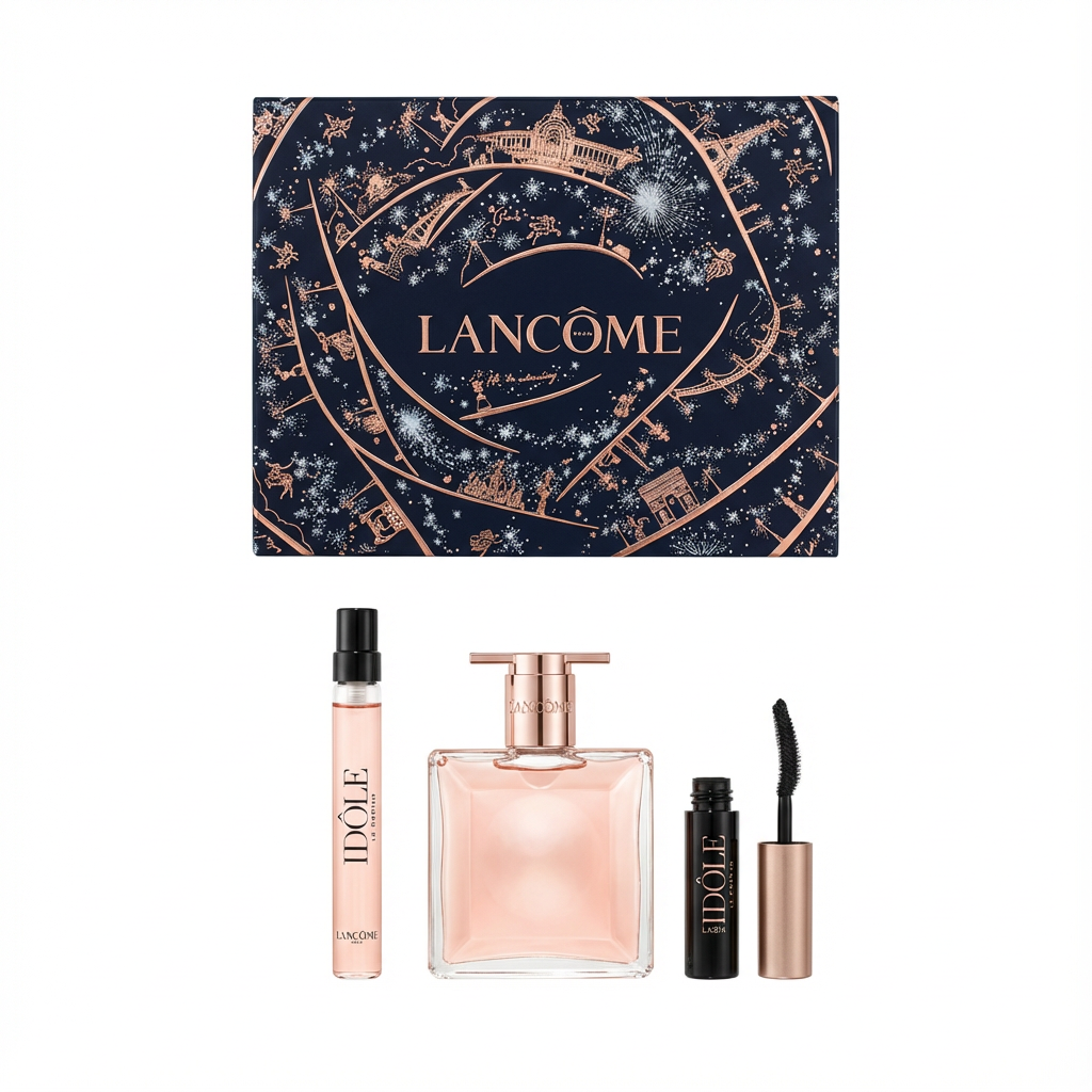Lancôme Idôle 3 Piece Gift Set: Eau de Parfum 25ml - Eau de Parfum 10ml - Mascara 2ml