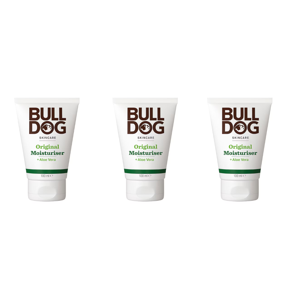 Bulldog Original Moisturizer 100ml X Pack of 3