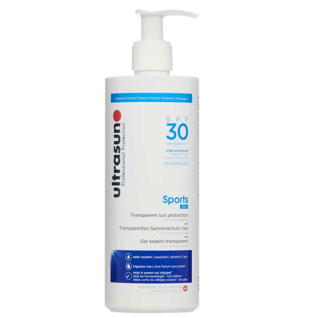 Ultrasun SPF30 Transparent Sports Gel 400ml
