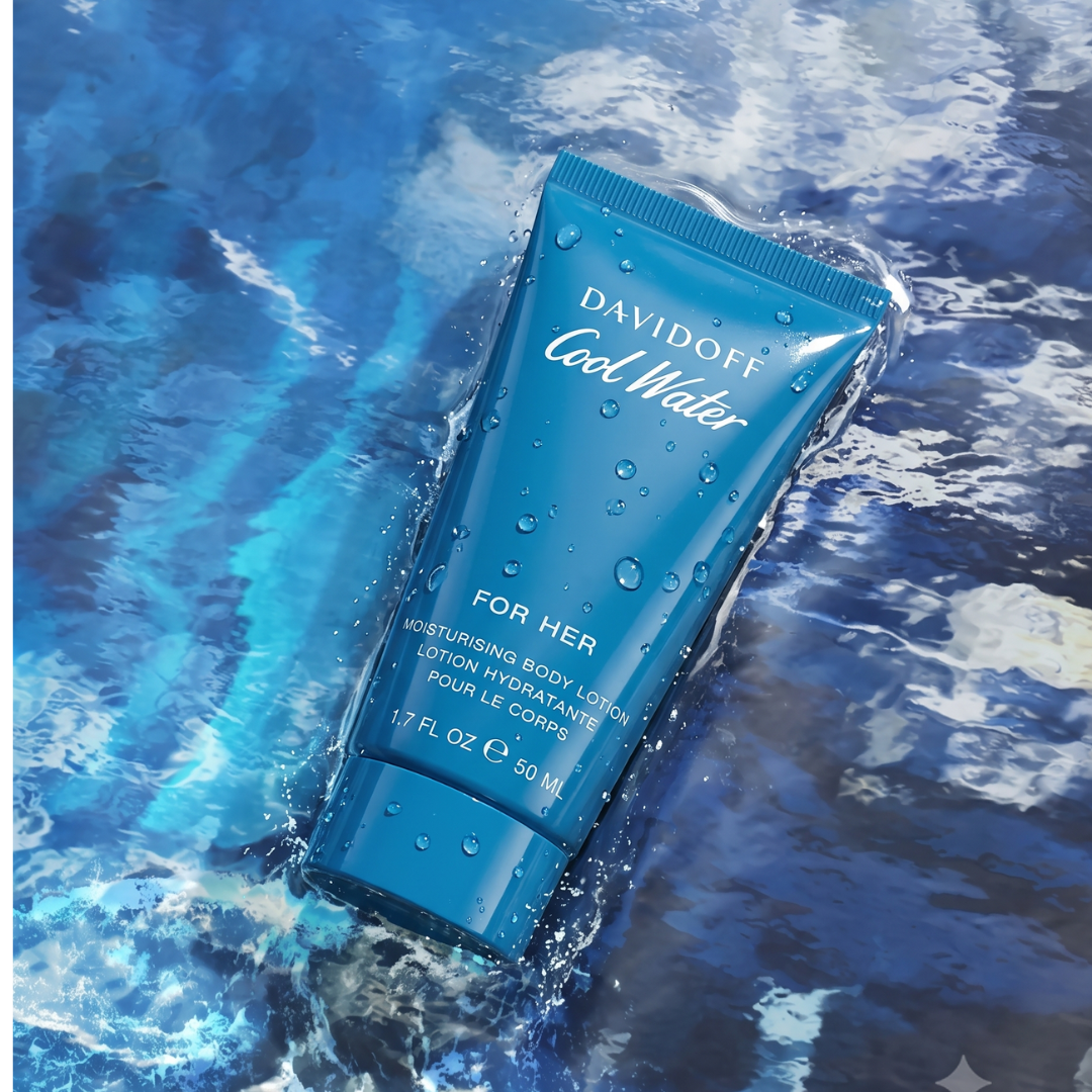 Davidoff Cool Water Moisturising Body Lotion || Pack of 2