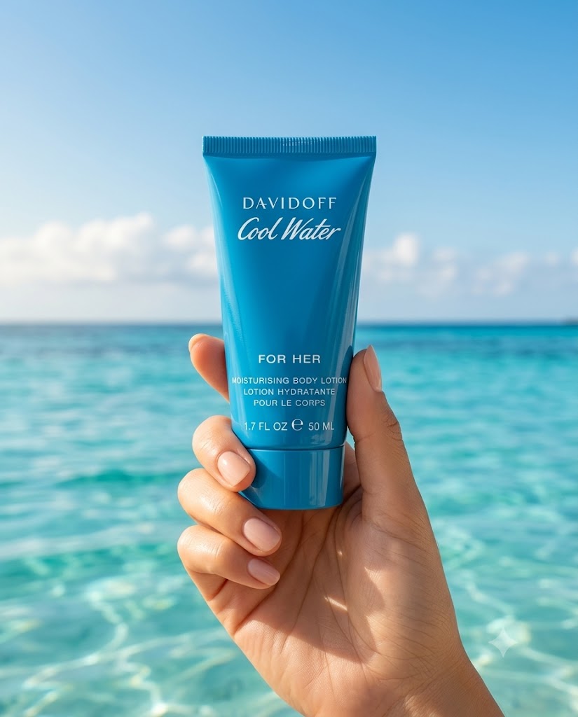 Davidoff Cool Water Moisturising Body Lotion || Pack of 2