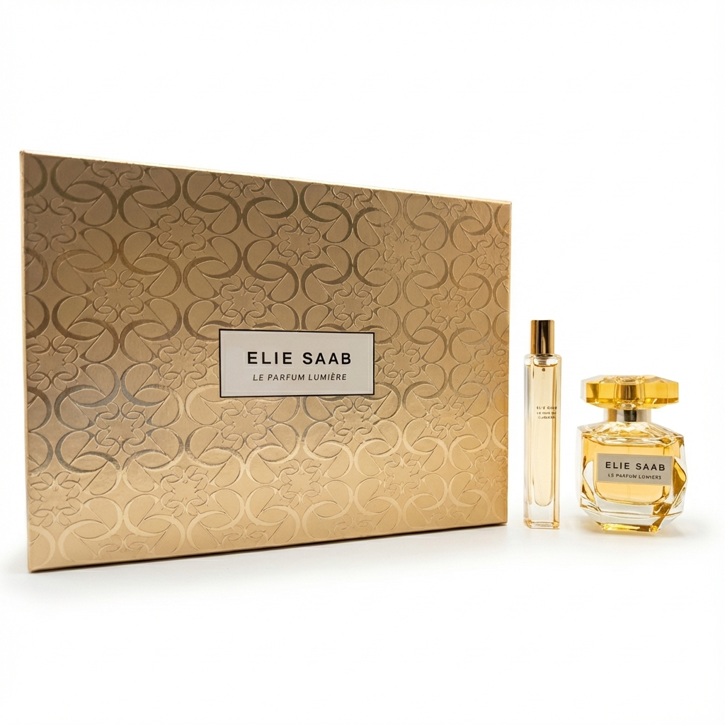 Elie Saab Le Parfum Lumiere 2 Piece Gift Set: Eau De Parfum 50ml - Eau De Parfum 10ml