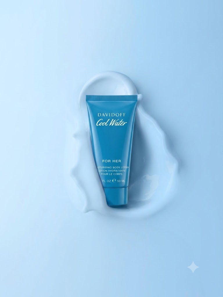 Davidoff Cool Water Moisturising Body Lotion || Pack of 2