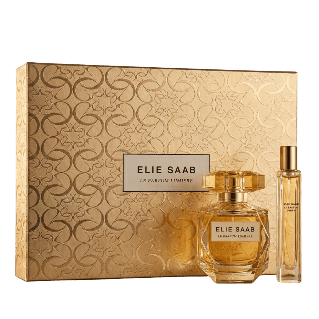 Elie Saab Le Parfum Lumiere 2 Piece Gift Set: Eau De Parfum 50ml - Eau De Parfum 10ml