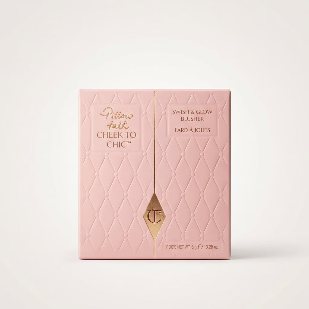 Charlotte Tilbury Pillow Talk Cheek To Chic Swish And Glow Blusher