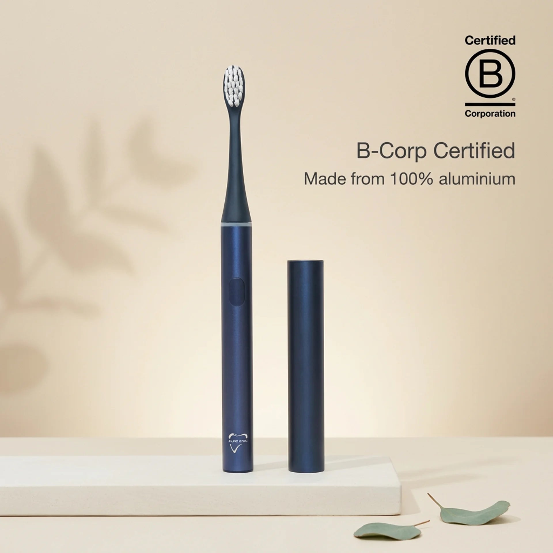 Pure Oral Toothbrush Navy Blue