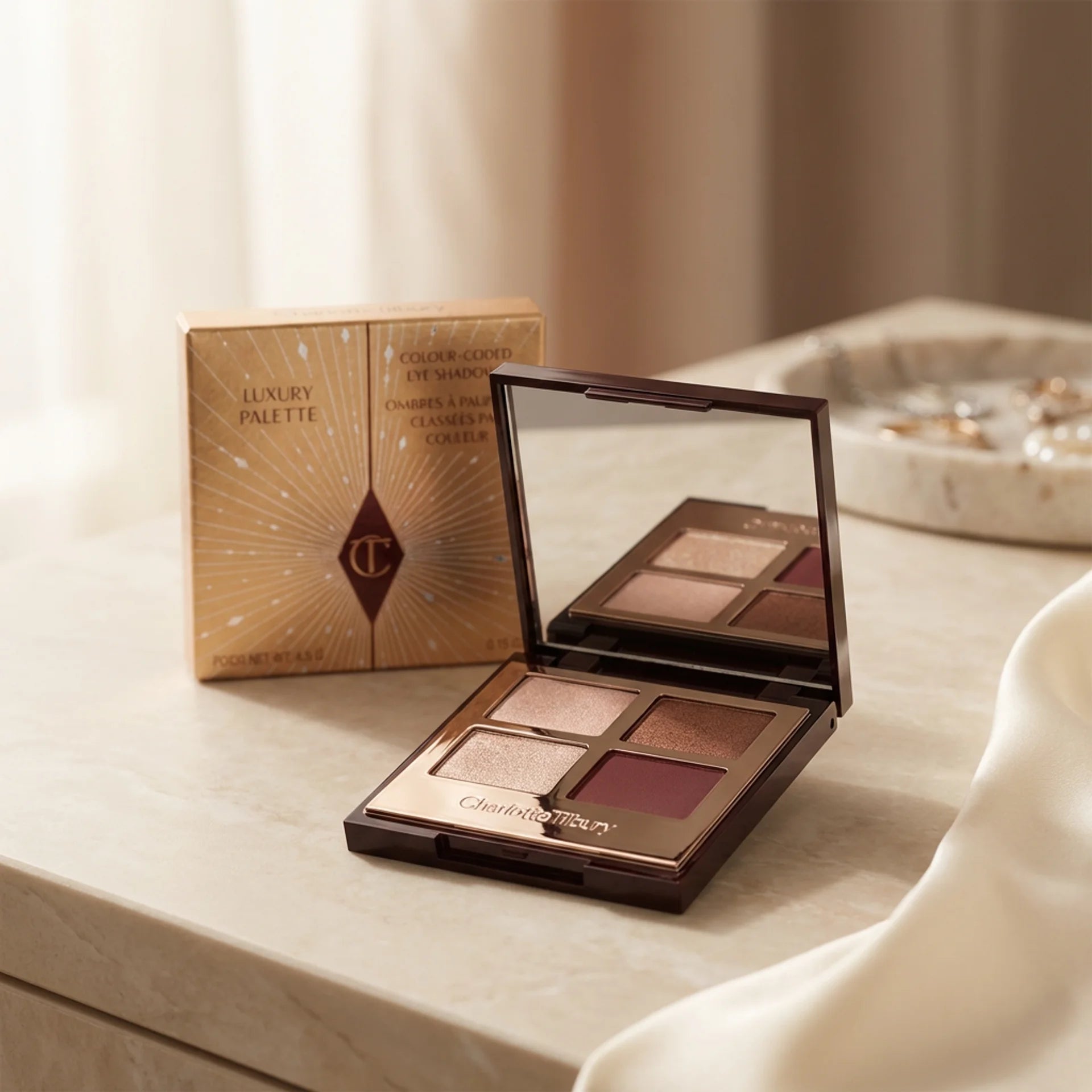 Charlotte Tilbury Luxury Palette Fire Rose Eye Shadow Palette 4.5g