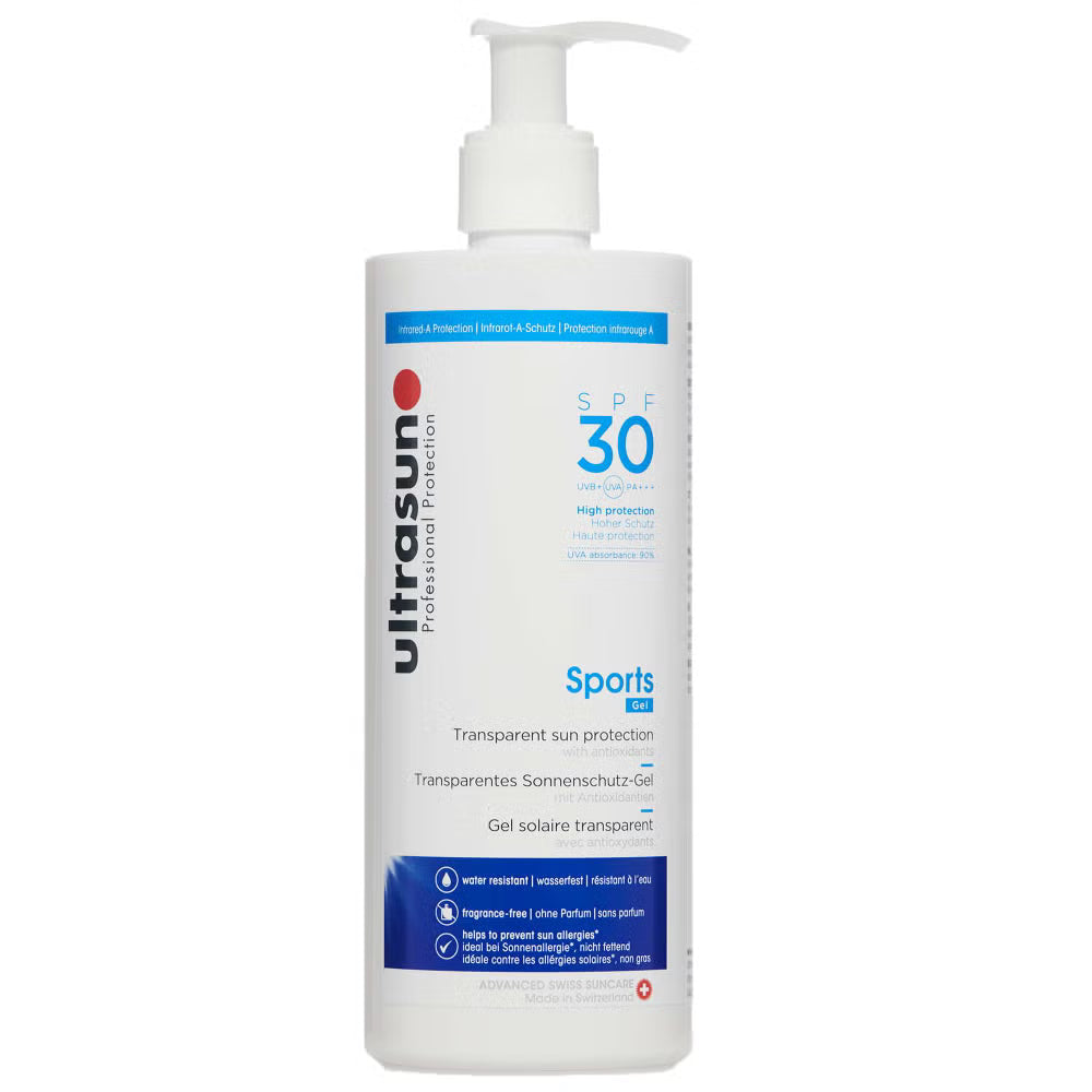 Ultrasun SPF30 Transparent Sports Gel 400ml
